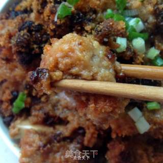 粉蒸排骨的做法步骤：8