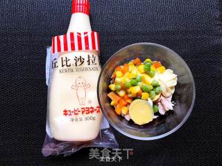 金枪鱼鸡蛋沙拉的做法步骤：5