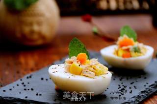金枪鱼鸡蛋沙拉的做法步骤：8