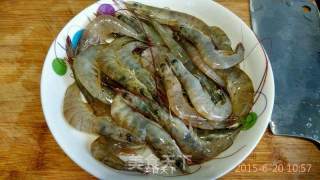 家常炒海虾的做法步骤：1