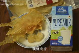花胶牛奶冻的做法步骤：1