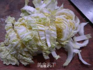 榨菜丝香菇炒娃娃菜的做法步骤：3