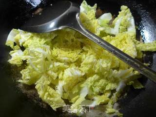 榨菜丝香菇炒娃娃菜的做法步骤：5