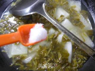 雪菜冬瓜汤的做法步骤：9