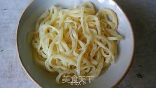 酸辣茄丁面的做法步骤：3