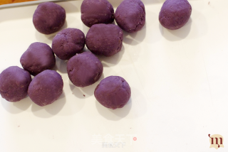 紫薯芝麻奶球的做法步骤：6