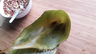 赤豆红枣粽的做法步骤：7