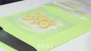 千层香蕉派的做法步骤：2