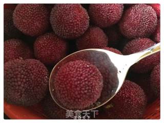 清凉杨梅冻的做法步骤：1