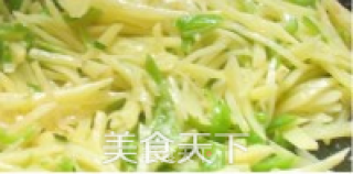 青椒土豆丝的做法步骤：4