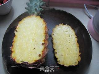 菠萝炒饭的做法步骤：1