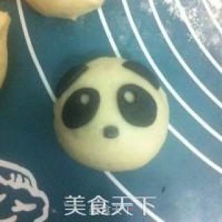 熊猫豆沙包的做法步骤：12