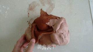 双色蒸卷的做法步骤：6