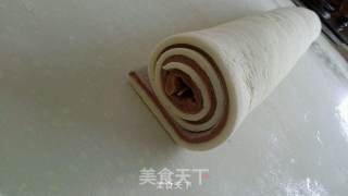 双色蒸卷的做法步骤：11