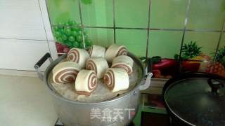 双色蒸卷的做法步骤：15