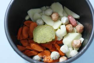 咖喱土豆饭的做法步骤：2