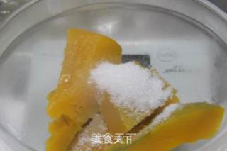 清凉一夏——南瓜凉糕的做法步骤：3