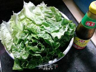 蚝油生菜的做法步骤：1