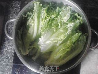 蚝油生菜的做法步骤：3