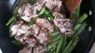 豆角排骨焖面的做法步骤：5
