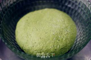 手擀菠菜凉面的做法步骤：4