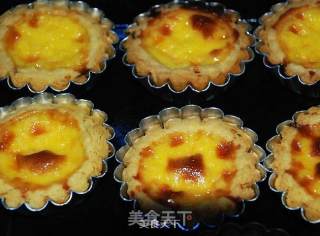 美味蓝霉蛋挞饼干的做法步骤：1