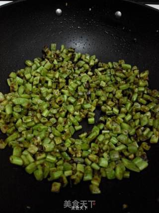 榄菜肉末四季豆的做法步骤：8