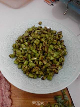 榄菜肉末四季豆的做法步骤：9