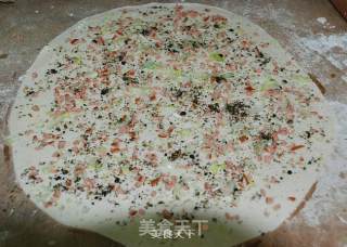 椒盐香酥手撕饼的做法步骤：3