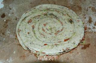 椒盐香酥手撕饼的做法步骤：5