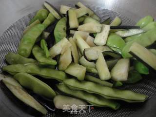 豆角茄子土豆炖肉的做法步骤：4