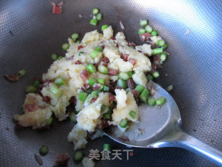 芦笋腊肠土豆泥的做法步骤：12