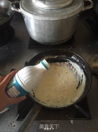 奶香火腿意大利空心粉的做法步骤：8