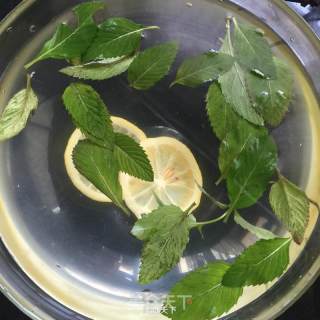 柠檬薄荷冰的做法步骤：7
