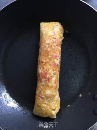 西红柿鸡蛋卷儿的做法步骤：10