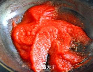 自制可用于裱花的番茄酱的做法步骤：6