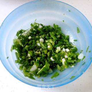 葱油饼的做法步骤：2