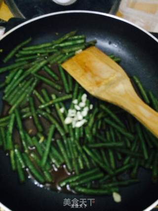 炒豇豆的做法步骤：7