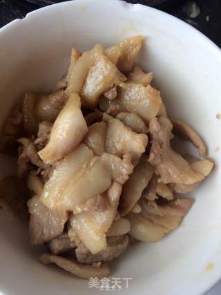 五花肉萝卜豆角焖饭的做法步骤：2