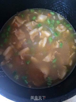 五花肉萝卜豆角焖饭的做法步骤：5