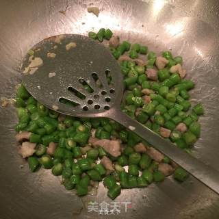 豆角煎蛋的做法步骤：5