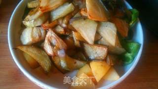 地三鲜的做法步骤：2