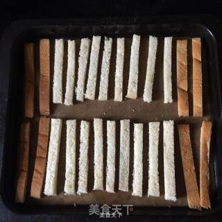 烤吐司条的做法步骤：3