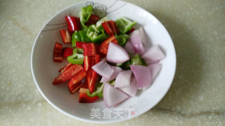 辣椒炒猪肝的做法步骤：2