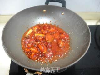 糖醋排骨的做法步骤：10