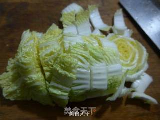 咖喱娃娃菜汤面的做法步骤：3