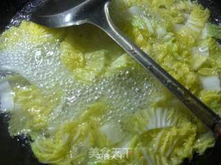 咖喱娃娃菜汤面的做法步骤：5