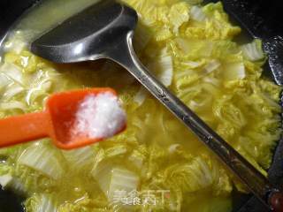 咖喱娃娃菜汤面的做法步骤：10