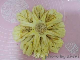 花朵肉松面包的做法步骤：13