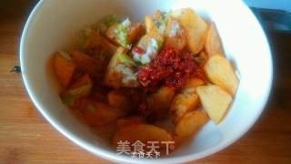 香辣土豆块的做法步骤：4
